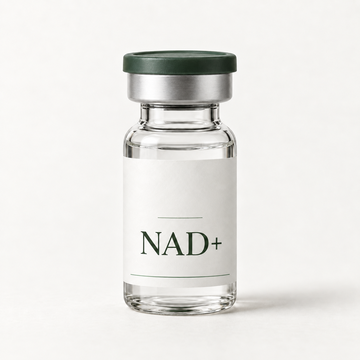 Illustrative unbranded NAD+ vial